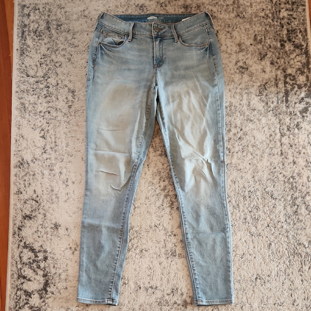 Old Navy Rockstar Women's Light Wash Skinny Jeans